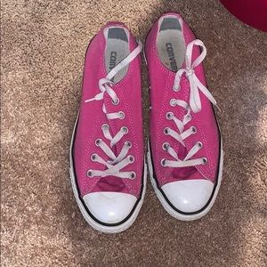 Pink converse